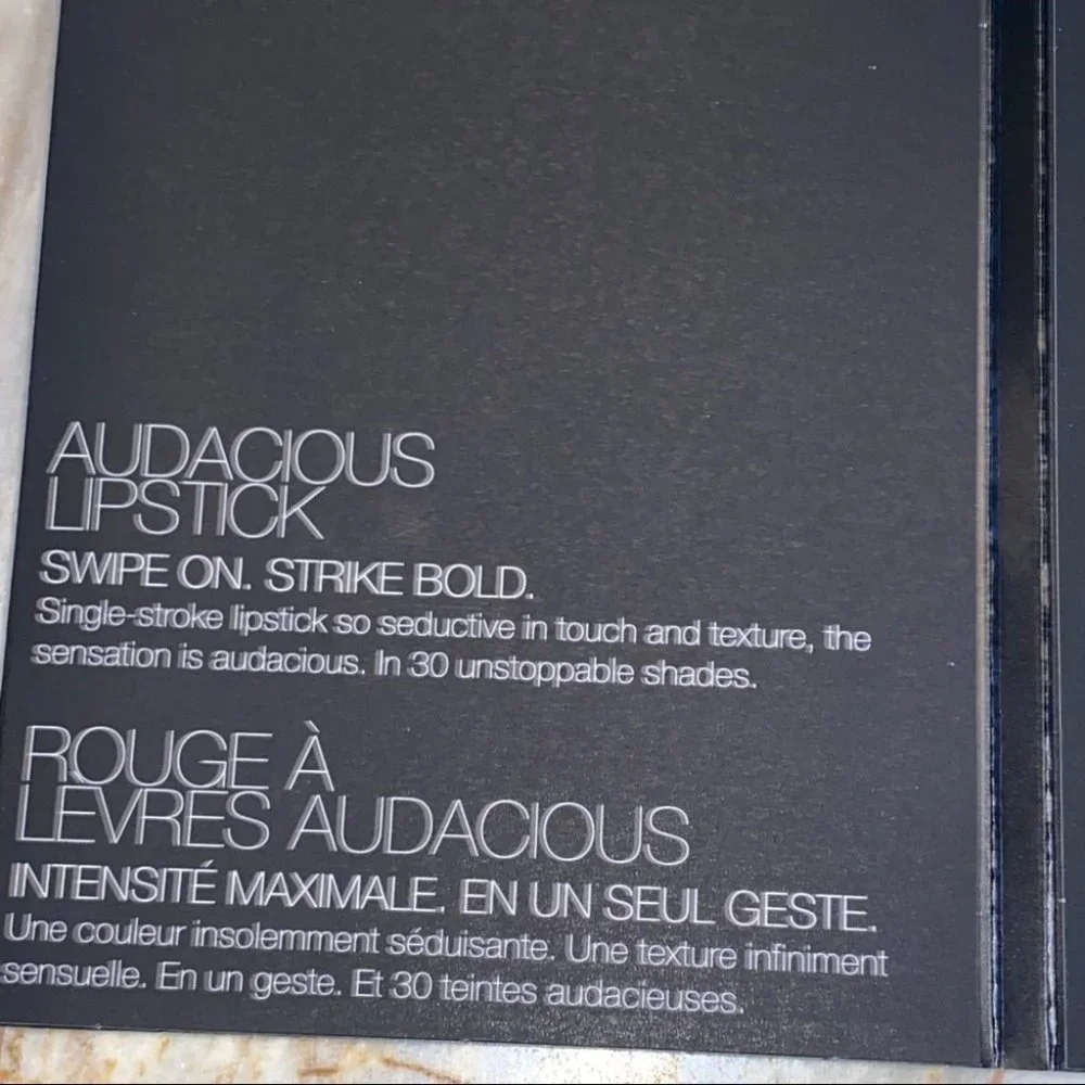 Nars Lot of 2‎ Makeup Lipstick Cards Sample Gloss